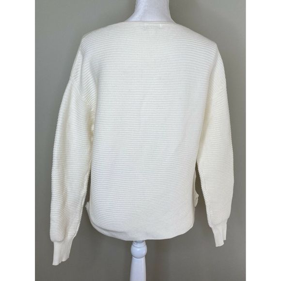 NWT 14th & UNION Wide Neck Pullover Sweater XS - Picture 2 of 8